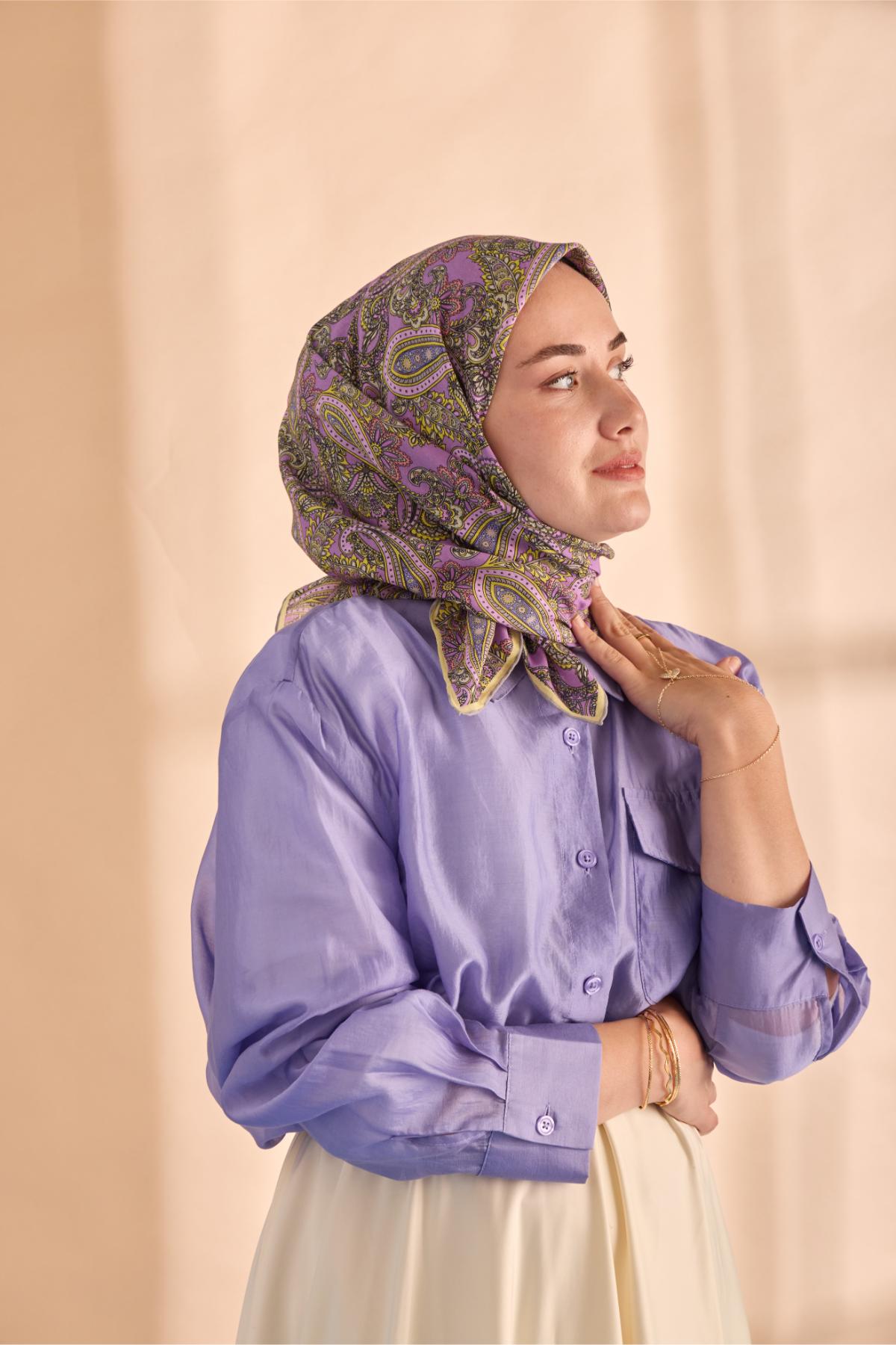 Silk Home Yaz Esintisi Eşarp 15002-21 - İthalesarponline.com - Yaz Esintisi Eşarp - Silk Home