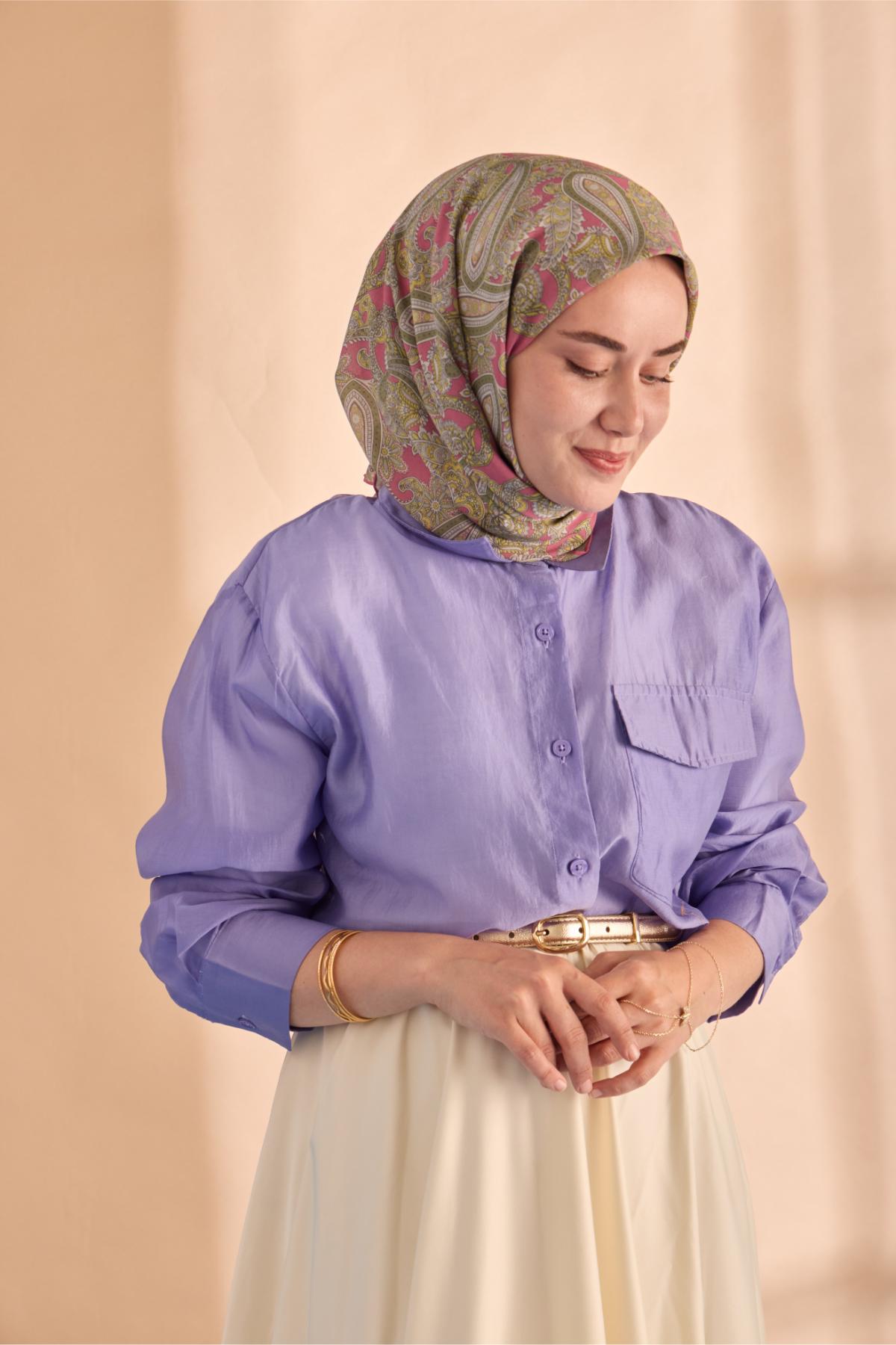 Silk Home Yaz Esintisi Eşarp 15002-22 - İthalesarponline.com - Yaz Esintisi Eşarp - Silk Home