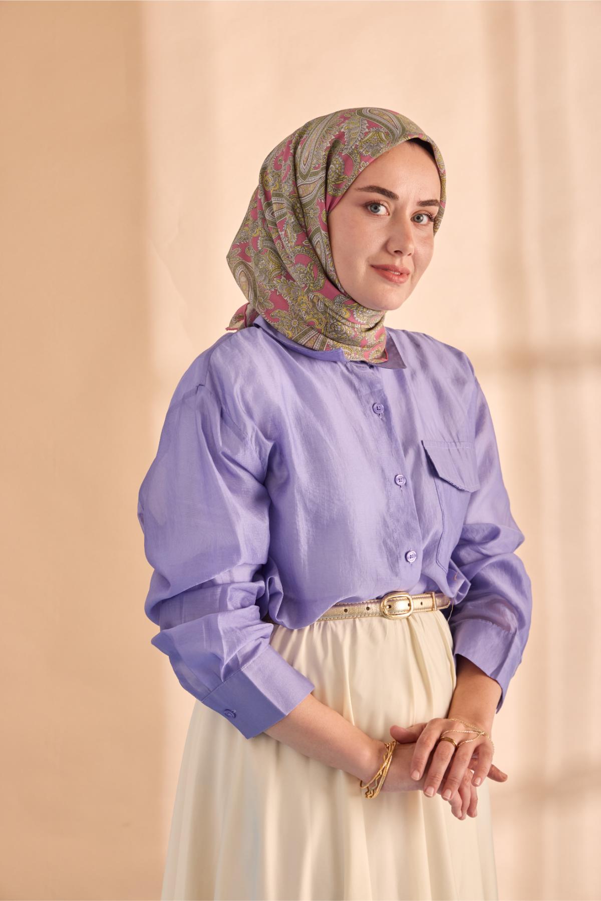 Silk Home Yaz Esintisi Eşarp 15002-22 - İthalesarponline.com - Yaz Esintisi Eşarp - Silk Home