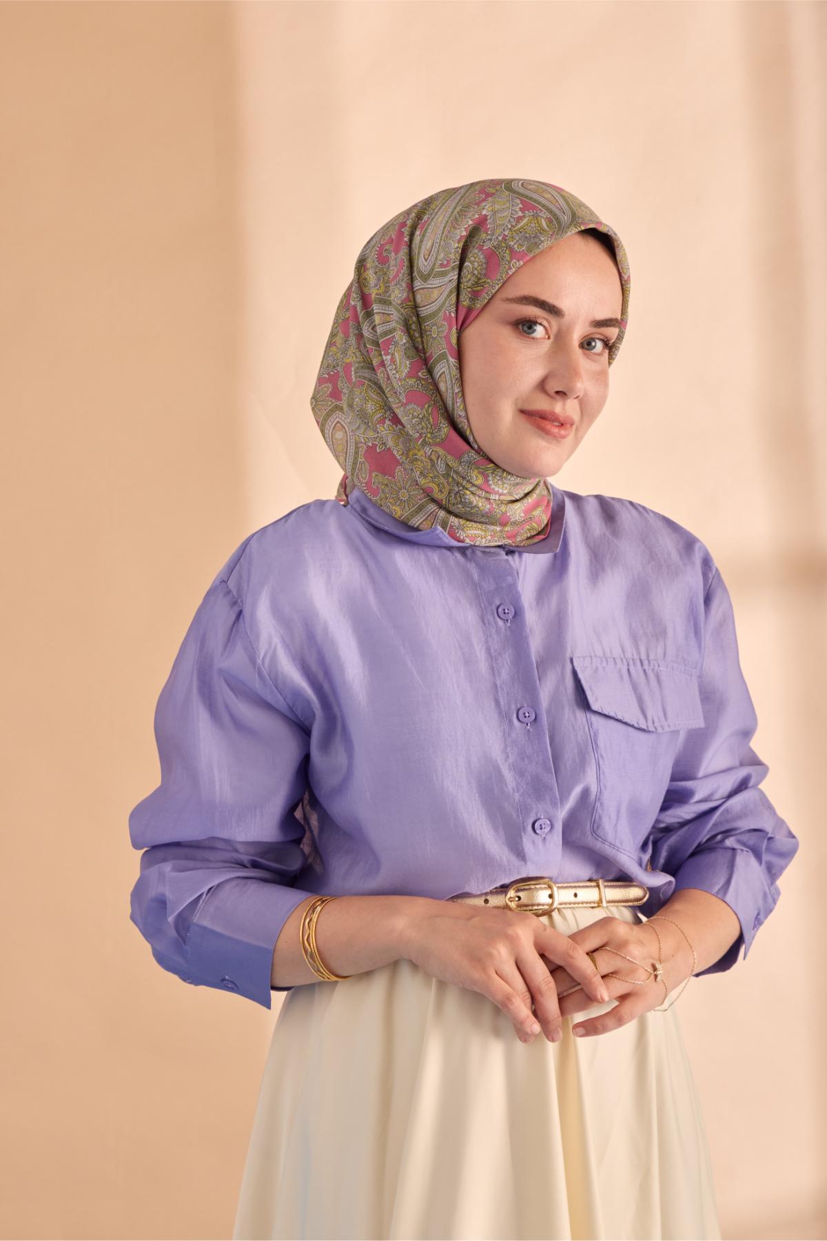 Silk Home Yaz Esintisi Eşarp 15002-22 - İthalesarponline.com - Yaz Esintisi Eşarp - Silk Home