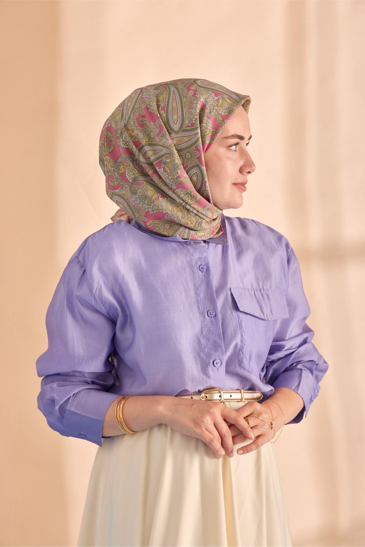 Silk Home Yaz Esintisi Eşarp 15002-22 - İthalesarponline.com - Yaz Esintisi Eşarp - Silk Home