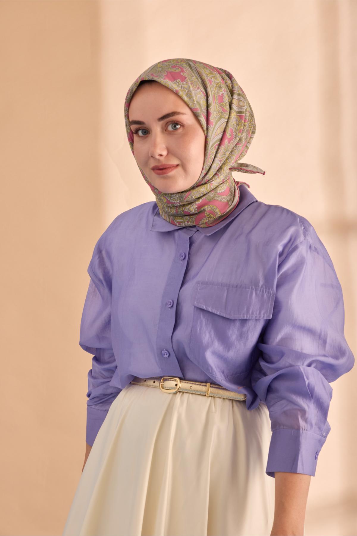 Silk Home Yaz Esintisi Eşarp 15002-22 - İthalesarponline.com - Yaz Esintisi Eşarp - Silk Home