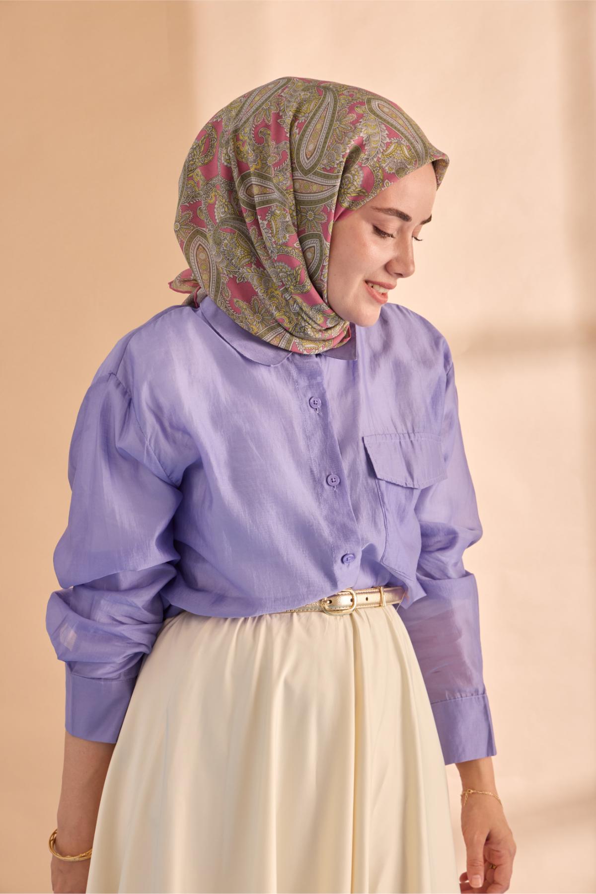 Silk Home Yaz Esintisi Eşarp 15002-22 - İthalesarponline.com - Yaz Esintisi Eşarp - Silk Home