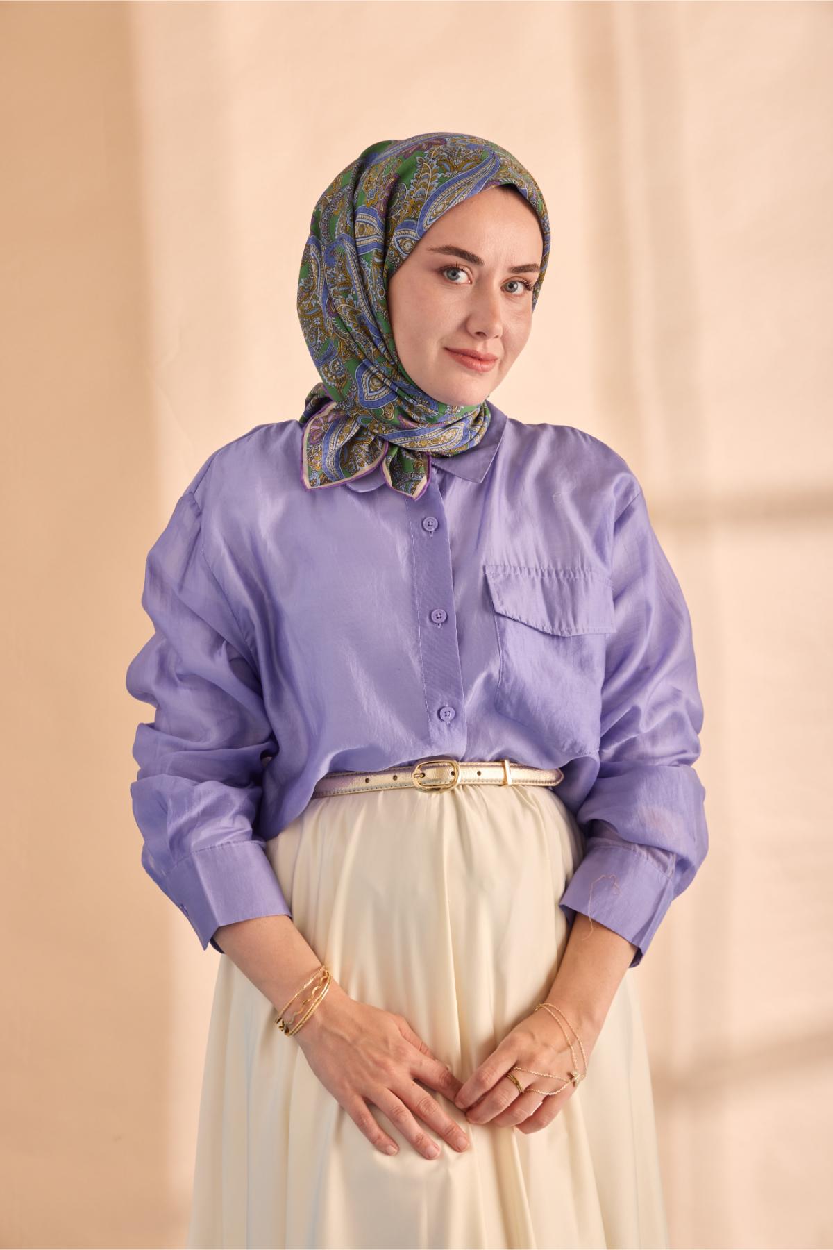 Silk Home Yaz Esintisi Eşarp 15002-25 - İthalesarponline.com - Yaz Esintisi Eşarp - Silk Home