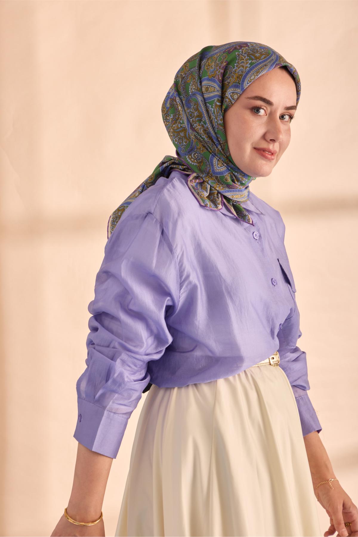 Silk Home Yaz Esintisi Eşarp 15002-25 - İthalesarponline.com - Yaz Esintisi Eşarp - Silk Home