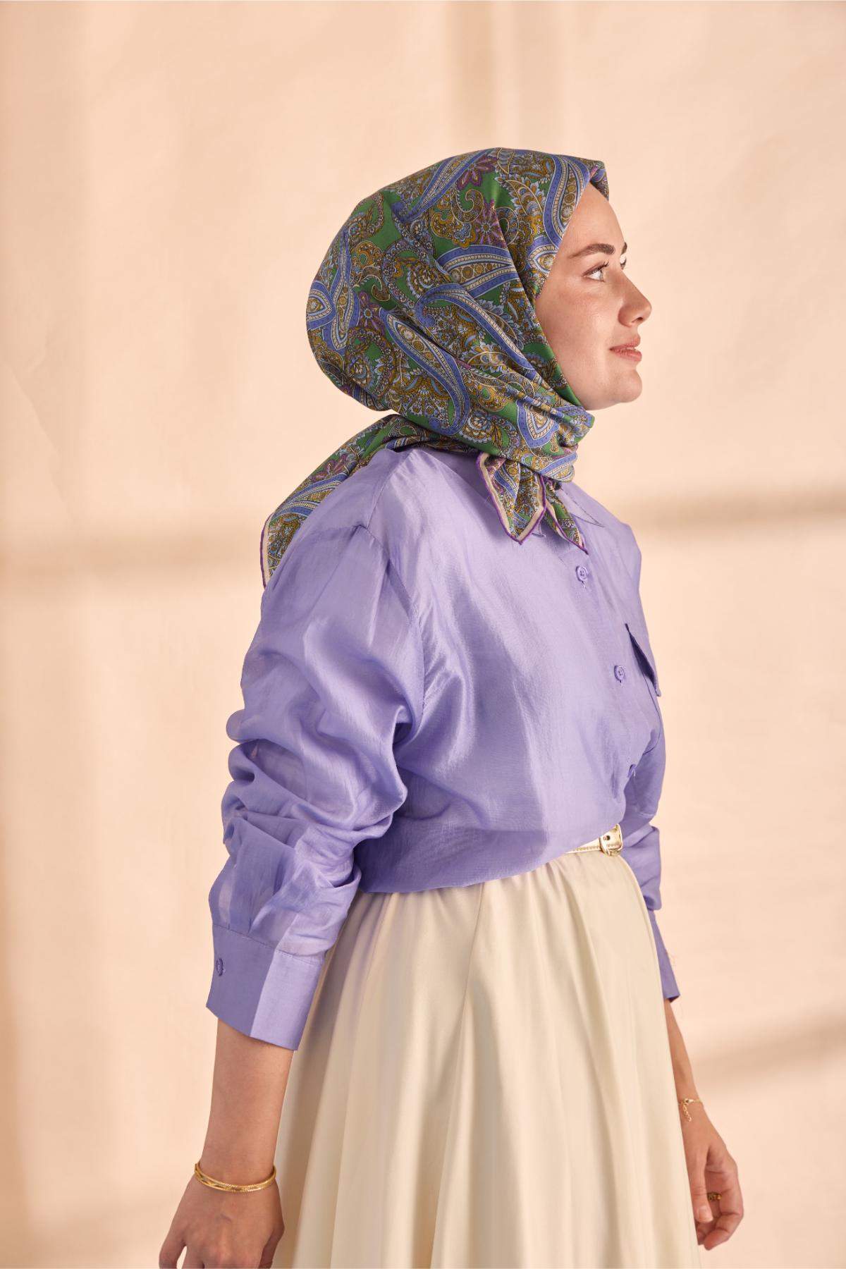 Silk Home Yaz Esintisi Eşarp 15002-25 - İthalesarponline.com - Yaz Esintisi Eşarp - Silk Home