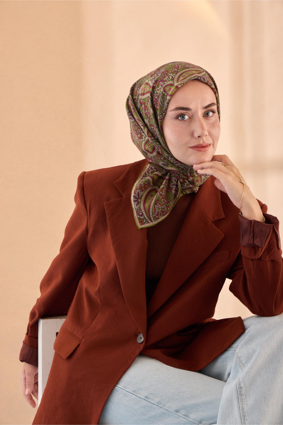 Silk Home Yaz Esintisi Eşarp 15002-28 - İthalesarponline.com - Yaz Esintisi Eşarp - Silk Home