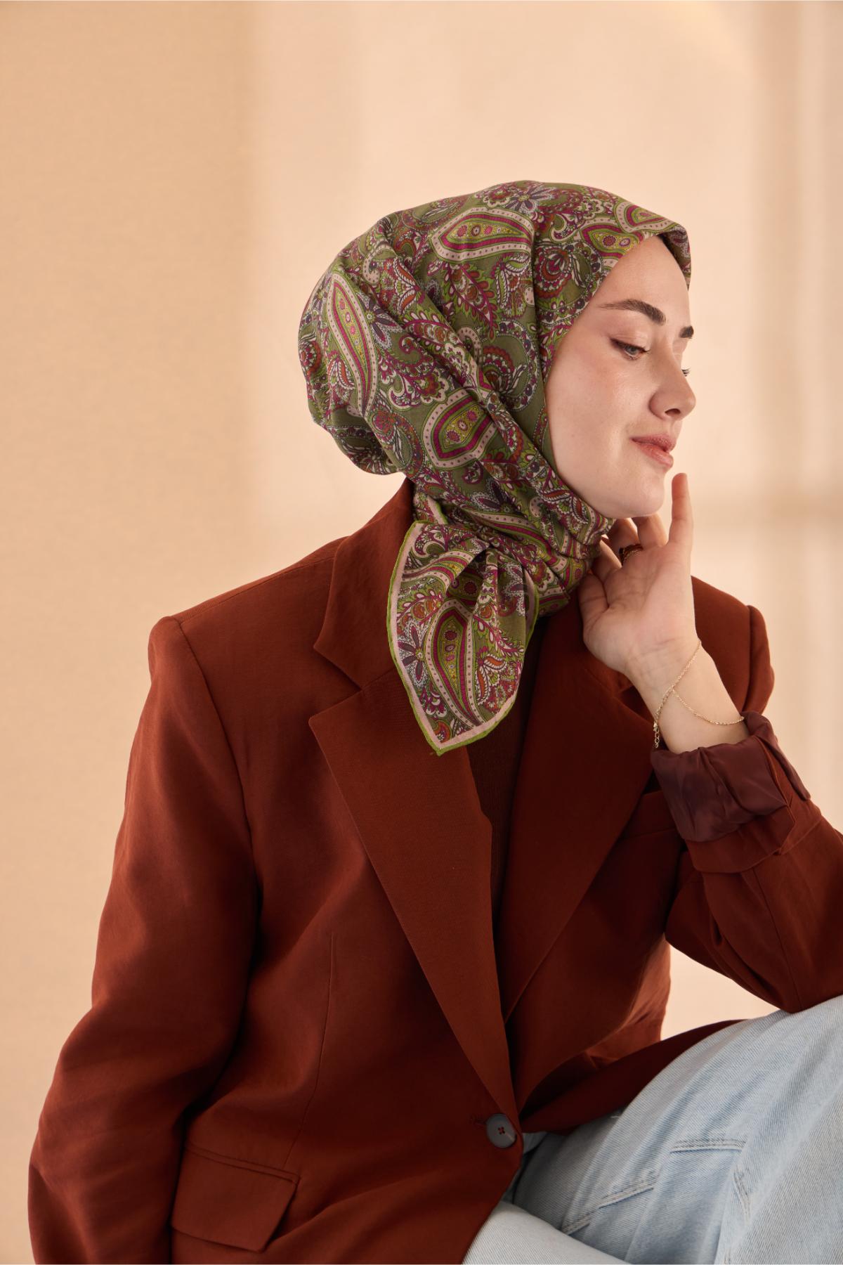 Silk Home Yaz Esintisi Eşarp 15002-28 - İthalesarponline.com - Yaz Esintisi Eşarp - Silk Home